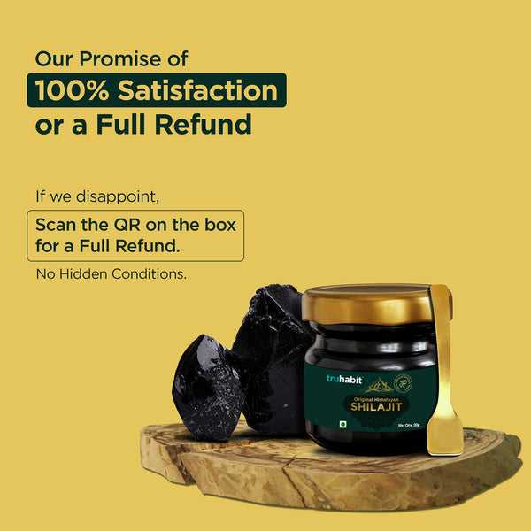 TruHabit Original Himalayan Shilajit, Shilajeet Original, Silajit for ...