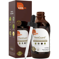 Zahler - ParaGuard Cleanse Liquid Drops - Gut Health Detox Supplement - Formula has Wormwood, Garlic Bulb, Pumpkin Seed, Clove & More - Natural Cleanse Detox for Humans - Certified Kosher (4 Oz)