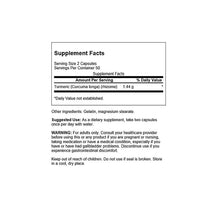 Swanson TURMERIC 720mg 100 Capsule