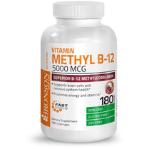 Methyl B12 Methylcobalamin 5000 mcg - 180 Lozenges Cherry Flavor Test